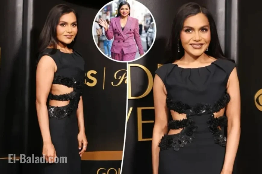 Mindy Kaling Flaunts 40-Pound Weight Loss in Bold Cutout Dress