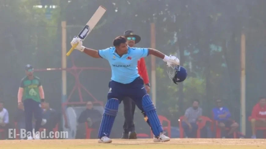 Sarfaraz Khan Sets Record with Fastest List A Half-Century by Indian