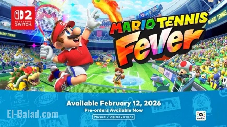 New Mario Tennis Fever Trailer Highlights Amiibo Features