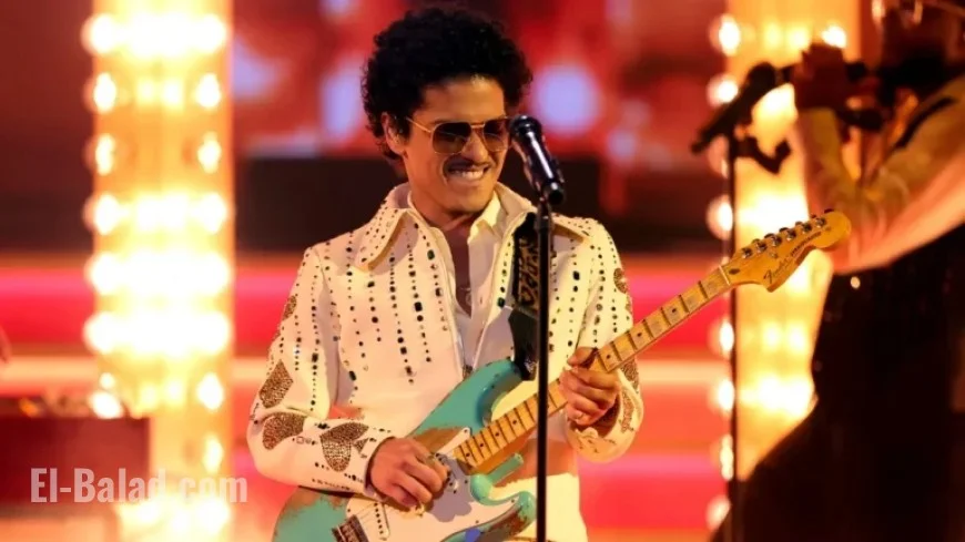 Bruno Mars Announces Massive Stadium Tour Across North America and Europe