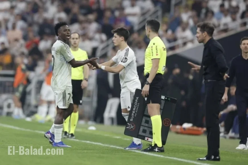 Vini Jr. Clashes with Simeone During Real Madrid vs. Atlético Madrid