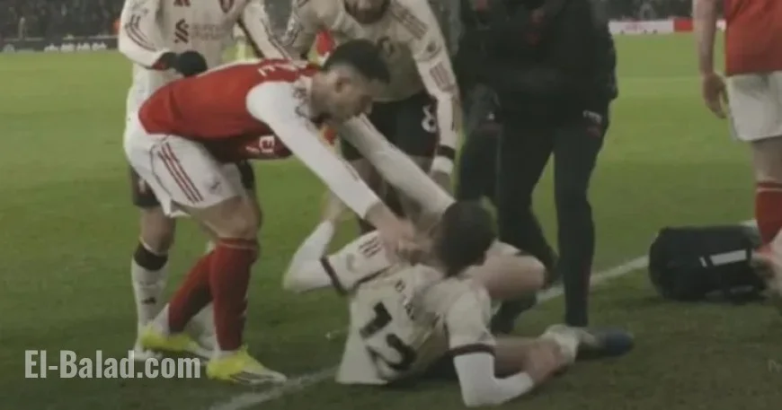 Arsenal Star Ignites Clash, Pushes Liverpool Ace Before Injury Exit