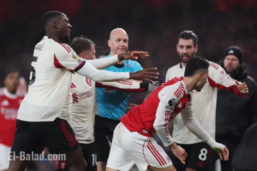 Gabriel Martinelli Shoves Injured Conor Bradley Before Liverpool Star Stretchered Off