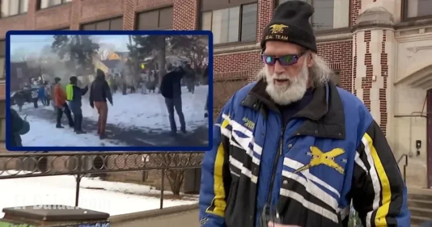 Jesse Ventura Visits Minneapolis High School Following ICE Clash