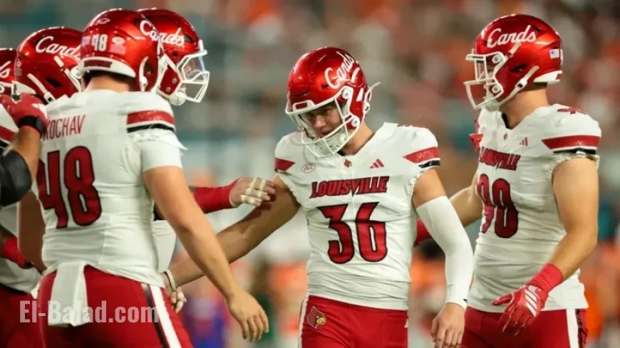 Tennessee Signs Louisville Kicker Cooper Ranvier to Replace Max Gilbert