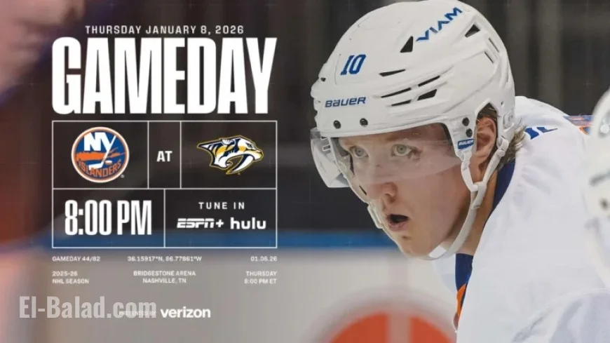 Islanders Face Predators in Exciting Game Preview