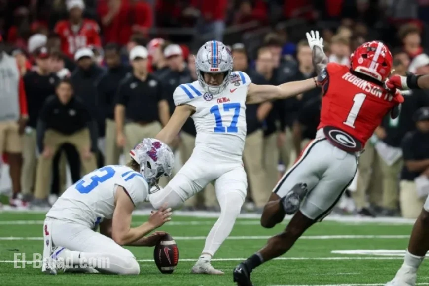 Brazilian Kicker Shines in College Football After Soccer Start