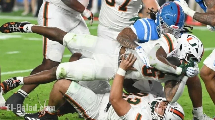 Ole Miss vs. Miami Kick Off College Football Playoff Semifinal