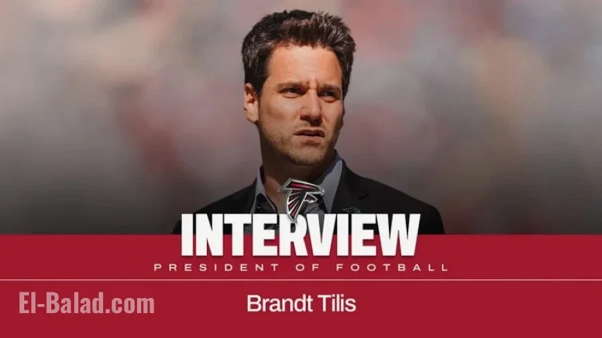 Falcons Interview Brandt Tilis for Key Football Presidency Role