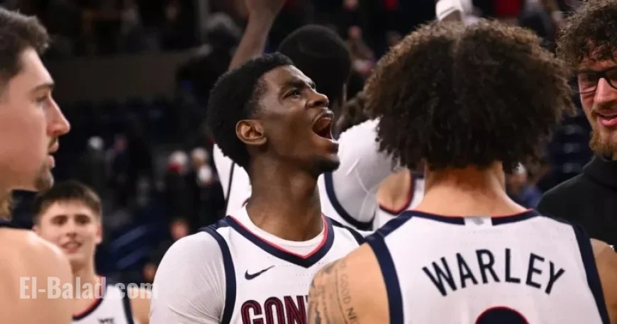 No. 8 Gonzaga and Santa Clara Clash in National WCC Showdown