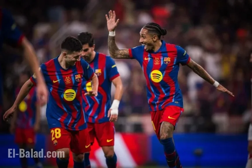 Barcelona Triumphs 5-0 Over Athletic to Reach Super Final