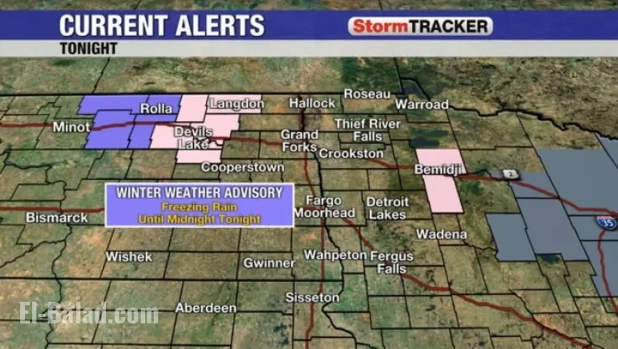 Freezing Rain and Patchy Fog Expected Tonight and Tomorrow Morning