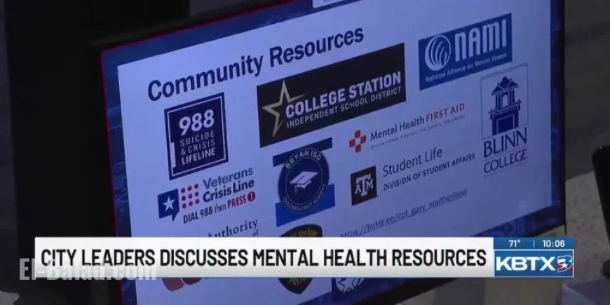 College Station Council Evaluates Mental Health Crisis Response Resources