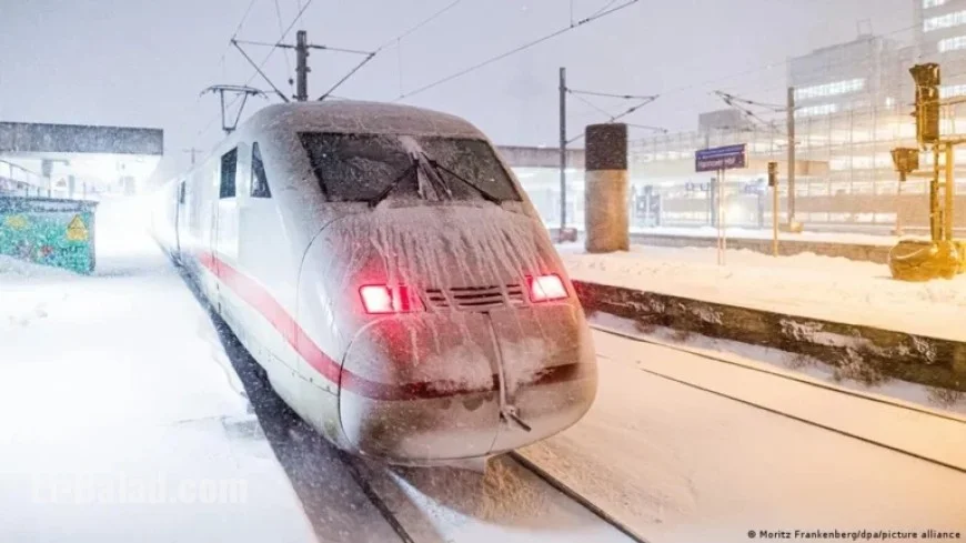 Winter Storm Disrupts Train Services in Northern Germany