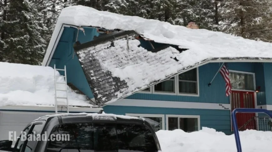 Mendenhall Valley Roof Partially Collapses Under Heavy Snow