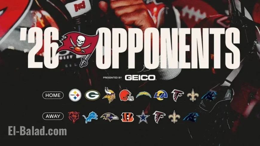 Tampa Bay Buccaneers Confirm 2026 Opponents