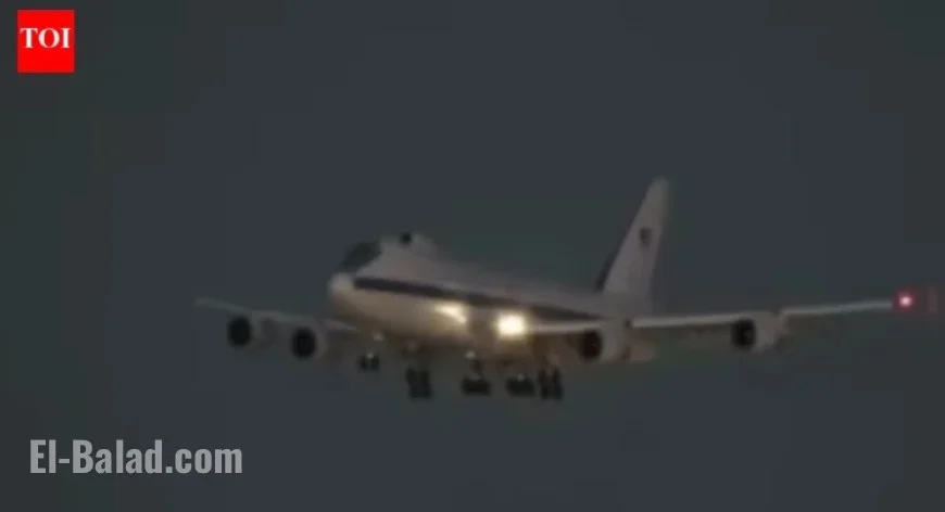 Trump’s Doomsday E-4B Plane Spotted in Washington, Los Angeles Post-Maduro Capture