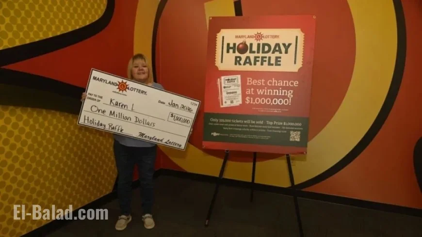 Rosedale Woman Secures $1 Million Win in Maryland Holiday Lottery Raffle