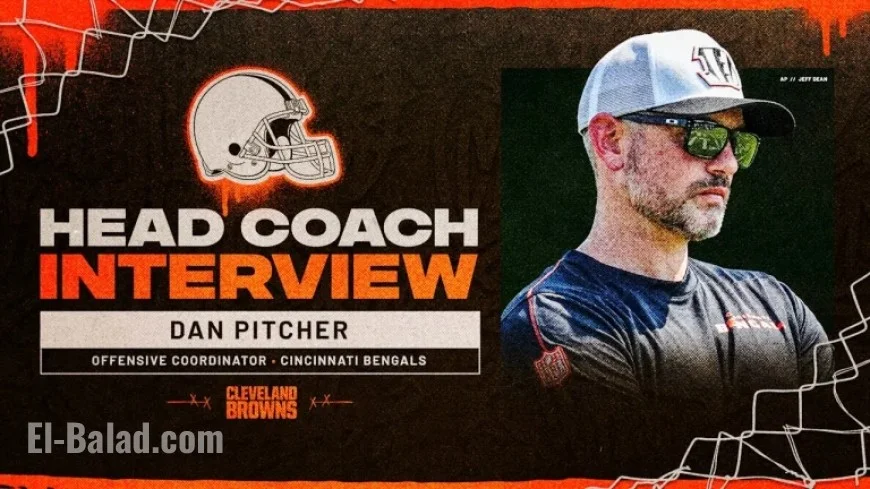 Browns Interview Bengals’ Dan Pitcher for Head Coach Role
