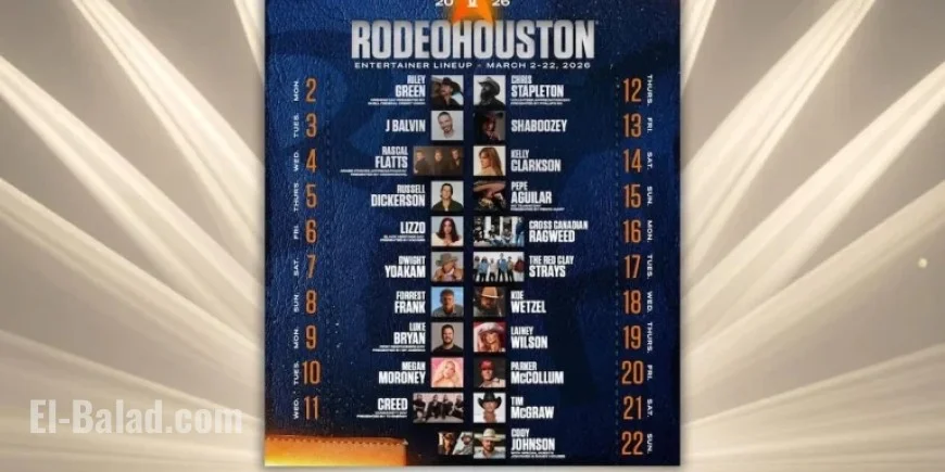 RodeoHouston Reveals Star-Studded 2026 Entertainer Lineup