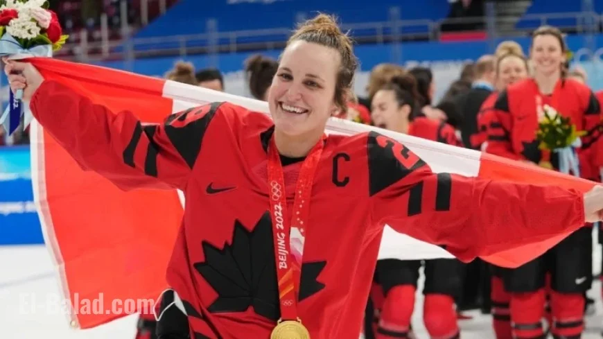 Poulin and Nurse Lead Canada’s Women’s Olympic Hockey Team Roster