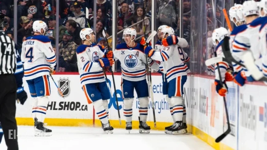 McDavid Extends Streak to 17 as Oilers Hand Jets 11th Straight Loss