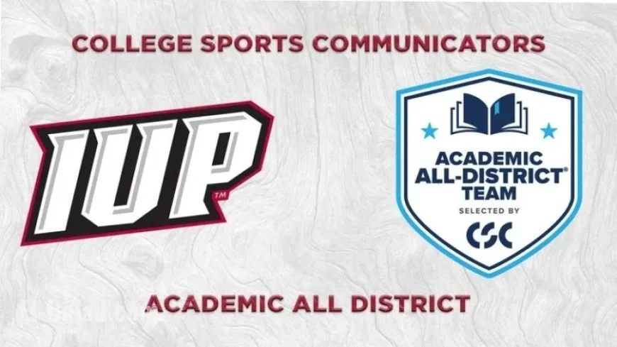 Five IUP Football Players Earn Academic All-District Honors