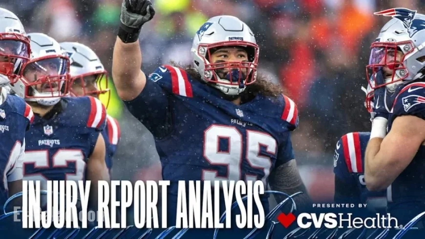 Patriots Exclude Tonga, List Three Questionable for Wild Card vs. Chargers