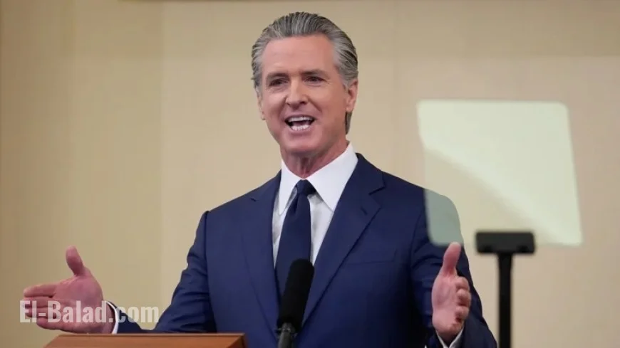 California Governor Newsom Confronts Multibillion-Dollar Budget Shortfall in Final Year