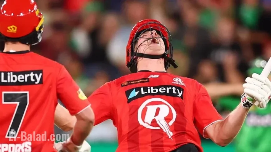 Melbourne Derby Thrills with Intense Rematch in BBL Showdown