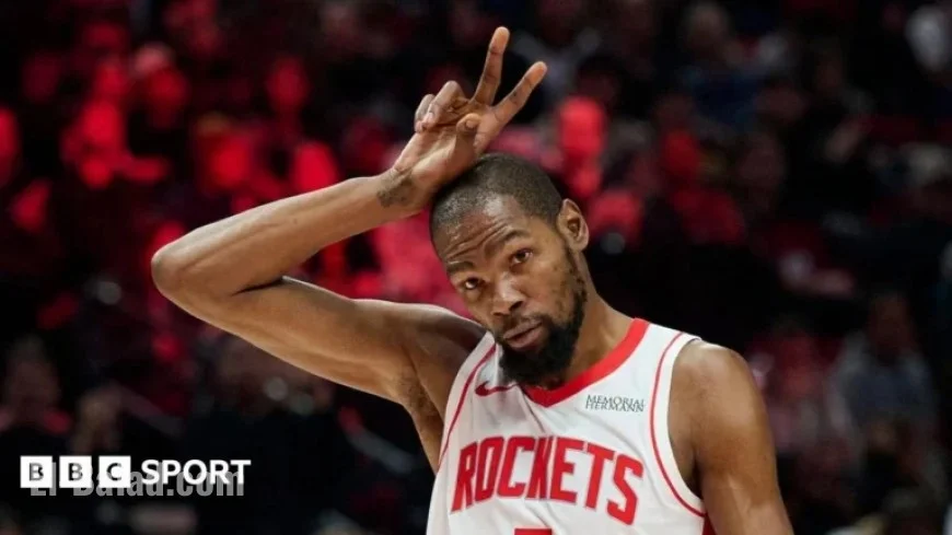 Kevin Durant Surpasses Wilt Chamberlain in Portland’s Win Over Houston