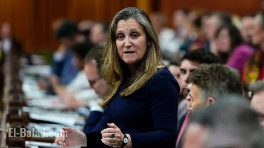 Freeland’s Resignation Intensifies Instability in House of Commons