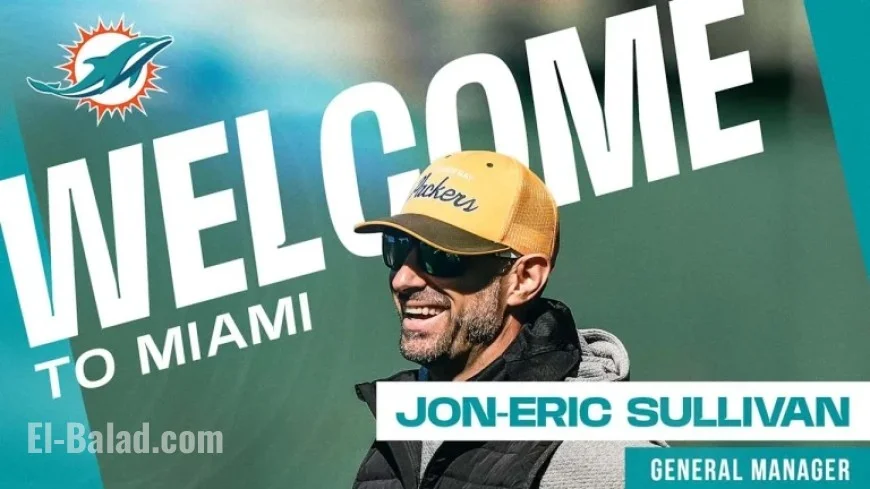 Dolphins Appoint Jon-Eric Sullivan as General Manager