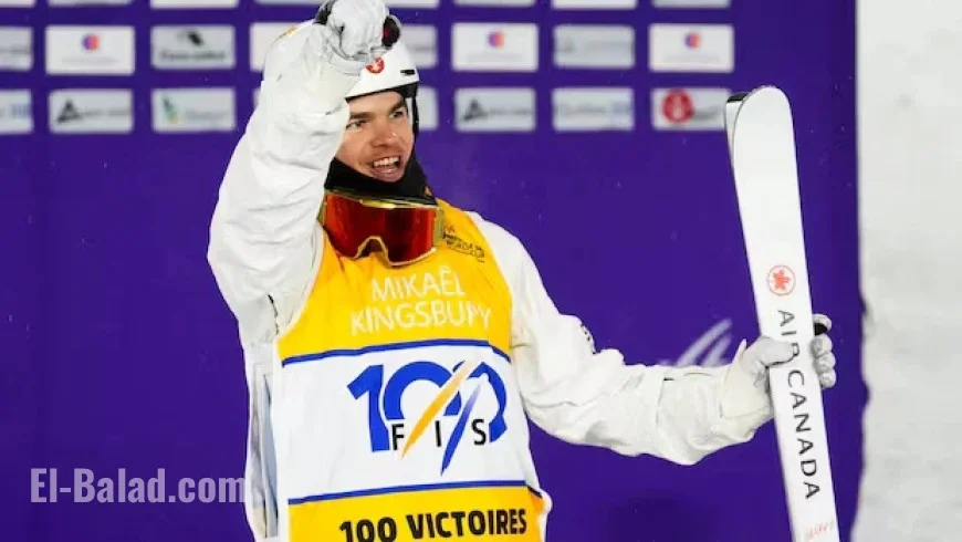 Mikaël Kingsbury Wins Historic 100th World Cup in Quebec