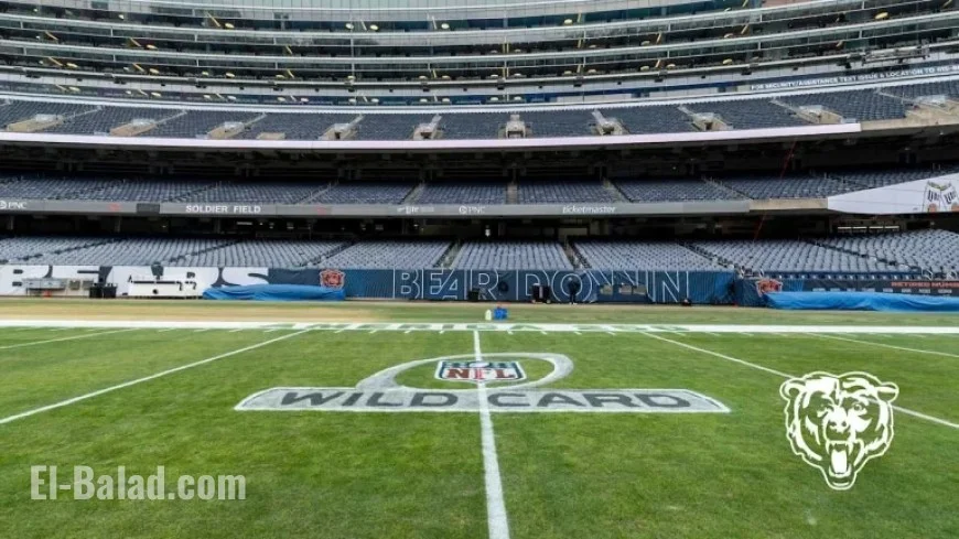Chicago Bears Prepare Soldier Field for Wild Card Game Against Packers
