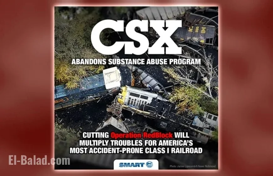 CSX Ceases Operation RedBlock, Announces SMART Union