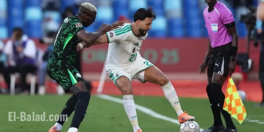 Nigeria Leads Early in CAN 2025 Quarterfinals Against Algeria