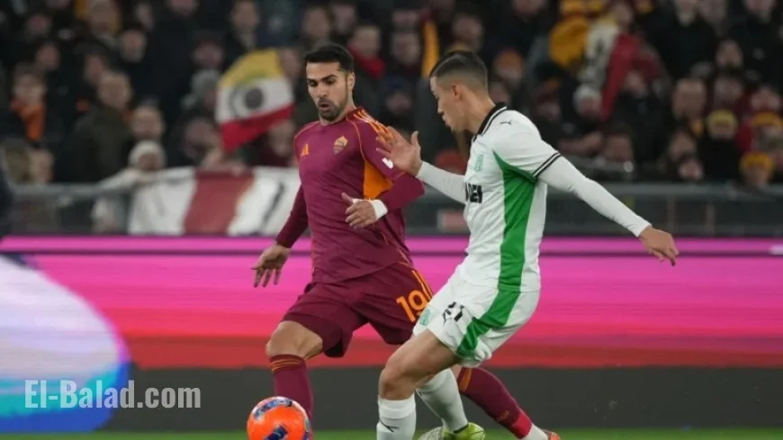 Roma vs Sassuolo Live at 6 PM: Gasperini Faces Crisis, Grosso Relies on Pinamonti and Laurienté