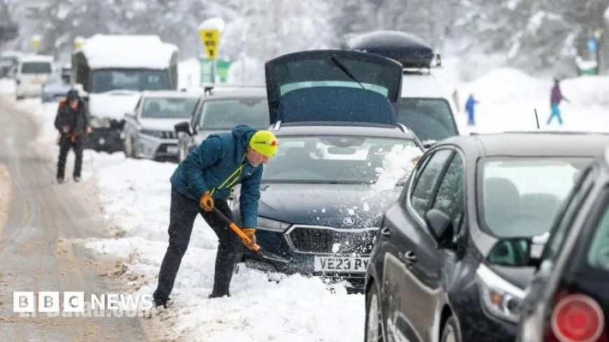 Amber Warning Issued for Snow as Scottish Weather Warnings Intensify