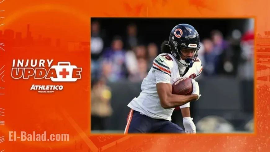 Bears WR Rome Odunze Set to Return for Wild Card Game