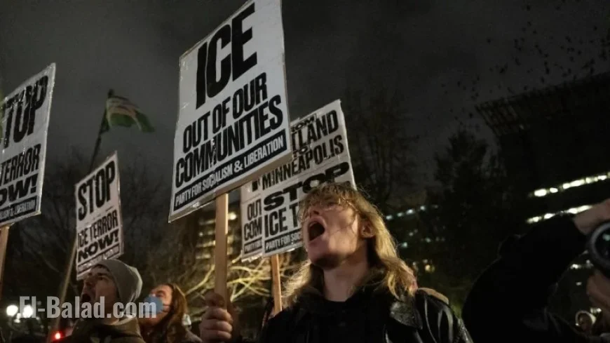 Portland Protests Persist Following Border Patrol Shooting, Reports OPB