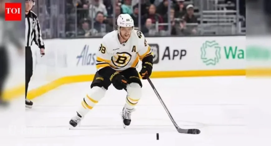 David Pastrnak’s Net Worth Explored: Bruins Contracts, Earnings, and Endorsements