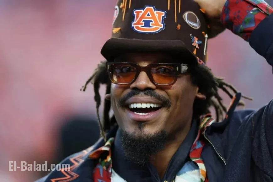 Cam Newton Joins Panthers for Rams Playoff Showdown