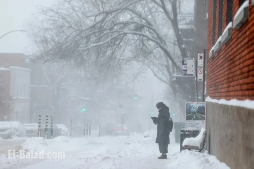 Thick Snowfall Expected in Southern Quebec