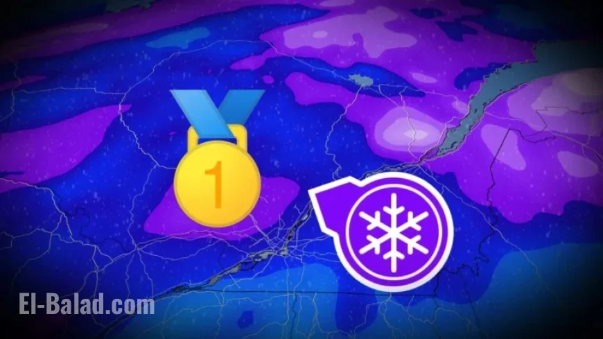 First Snowfall of 2026 Targets Southern Quebec