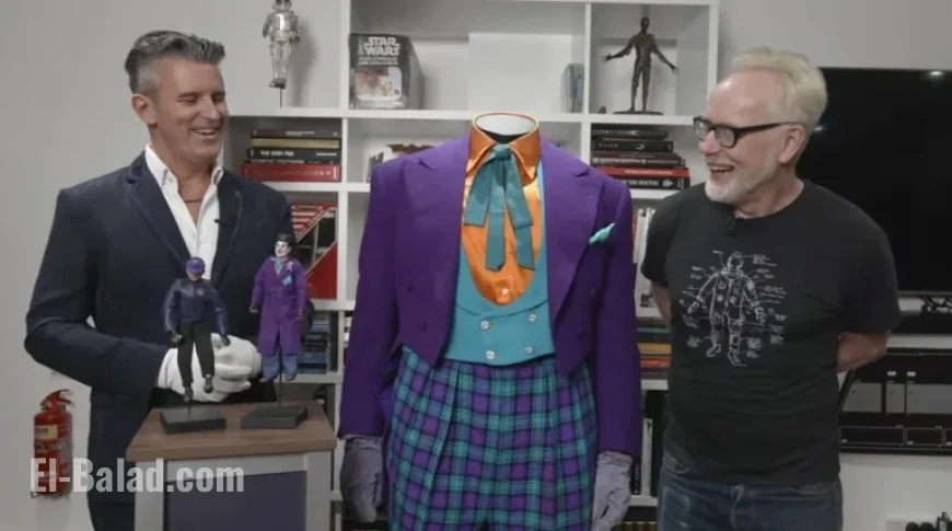 Adam Savage Examines Original Joker Costume from Tim Burton’s BATMAN