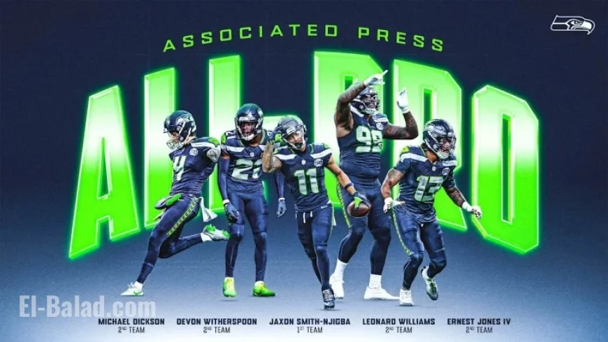 Jaxon Smith-Njigba Leads All-Pro Honors; Four Seahawks Make Second Team