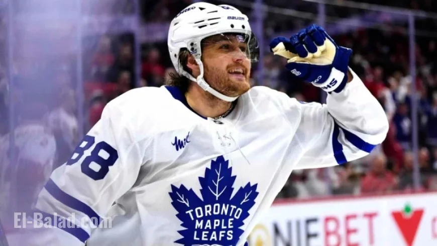 Nylander Returns for Maple Leafs Against Canucks; McCabe’s Status Uncertain