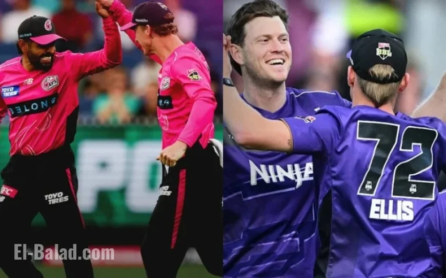 BBL 2025-26: Sydney Sixers vs Hobart Hurricanes Match 31 Prediction