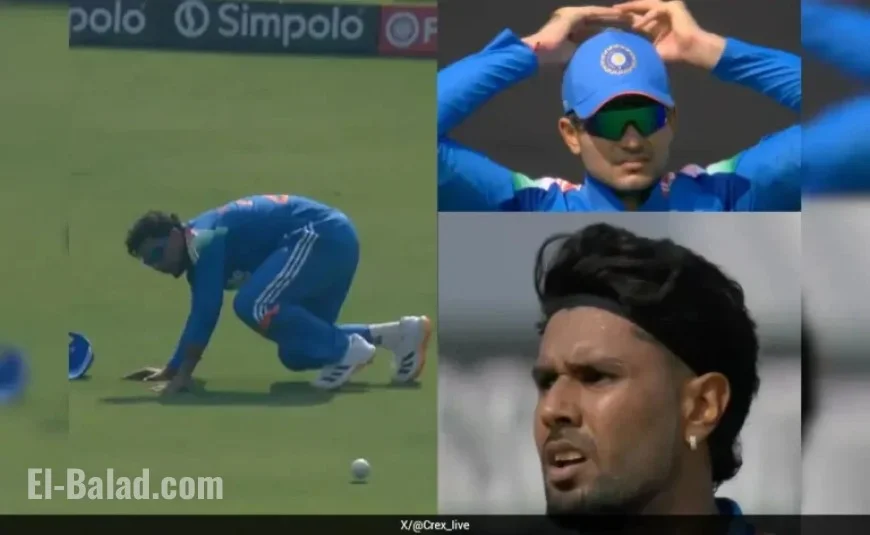 Kuldeep Yadav Drops Easy Catch, Stuns Rana and Gill in 1st ODI Vs NZ